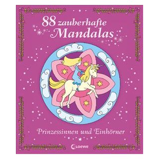 88 Mandalas Prinzessinnen und Einh&ouml;rne