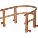 Kleinkinder Lehne Vollholz - Buchenholz