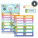 ABC-5 Namenssticker-Set wasserfest 42-teilig Kreative...