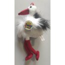 Storch Plüsch Sunny toys mit Schlaufe ca. 28 cm