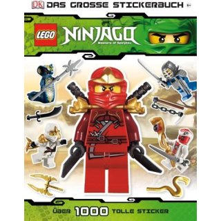 Lego Ninjago D.große Stickerbuch