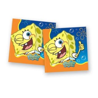 Servietten  20 Stück  Spongebob  2-lagig  Party Kinder Geburtstag