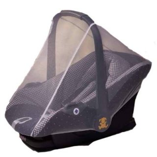 Reer Insektennetz Babyschale weiß universal