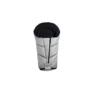 Odenwälder Fußsack Baby-Nest- Teddy Vario Silber