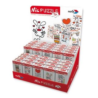 Nic Puzzle sortiert 19,8*13,2 cm 54 Teile Minipuzzle