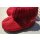 Hausschuhe Hüttenschuhe 18/19 Mädchen rot