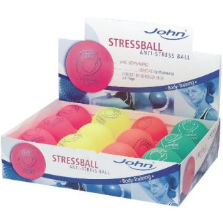 John Anti-Stressball Neon 7,0 cm sortiert