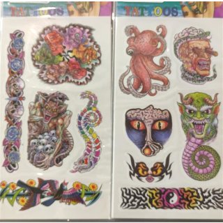 Gruseltattoos Tattoos Bogen Hautsticker