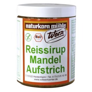 Reissirup-Mandel-Aufstrich