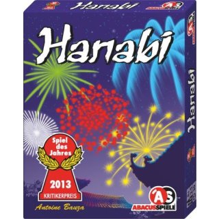 Abacusspiele Hanabi, Spiel des Jahres 2013