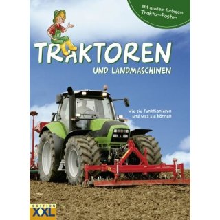 Traktoren und Landmaschinen mit Poster