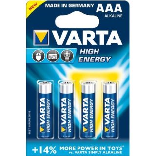 Micro 4er Varta High Energy
