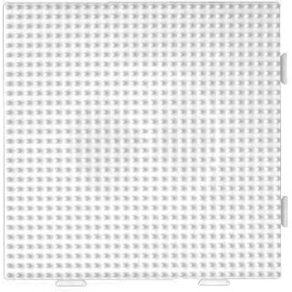 Hama® Bügelperlen Stiftplatte Multi Quadrat, 14 x 14 cm.