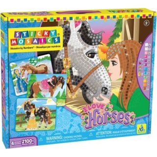 Sticky Mosaics I Love Horses