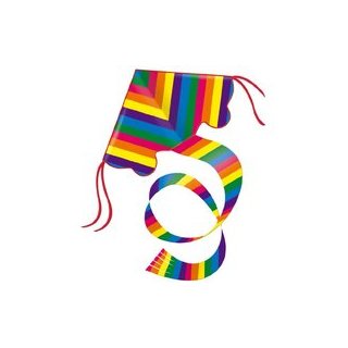 G&uuml;nther Paul Nylondrache Rainbow