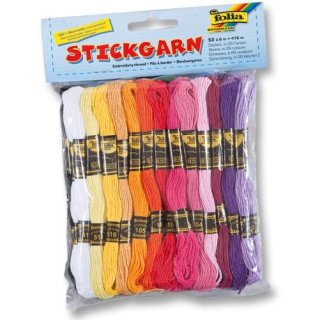 Stickgarn 52 Docken à 8m in 2