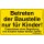 CORVUS Kids at Work Baustellenschild